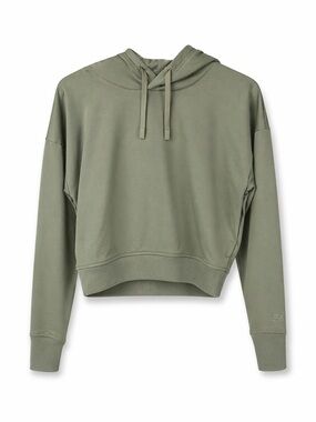 FWD Cropped Hoodie – Sage Green – XS